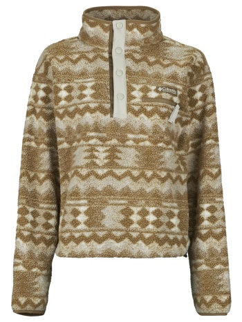 fleece columbia helvetia ii printed cropped half snap fleece