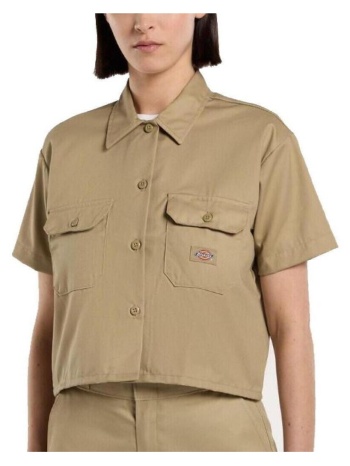 πουκάμισα dickies camisas mujer modèle work shirt cropped | σε προσφορά
