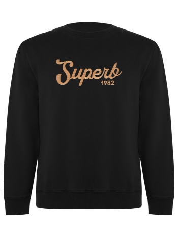 αθλητικό t-shirt superb 1982 sprbsu-001-black |