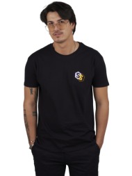 t-shirt με κοντά μανίκια superb 1982 sprbca-2202-black |