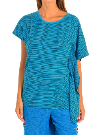 t-shirt με κοντά μανίκια zumba z1t00682-azul |