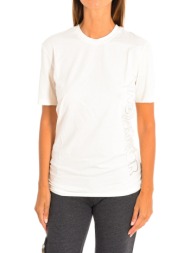 t-shirt με κοντά μανίκια zumba z2t00135-blanco |