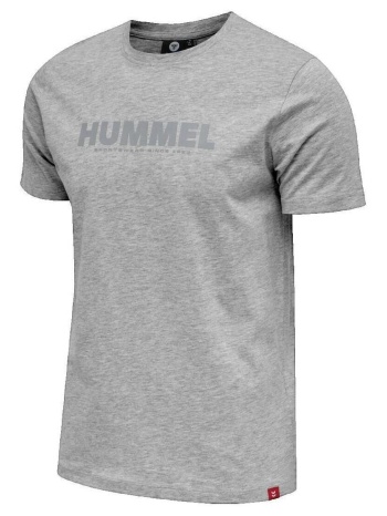 t-shirt με κοντά μανίκια hummel t-shirt hmllegacy gris |