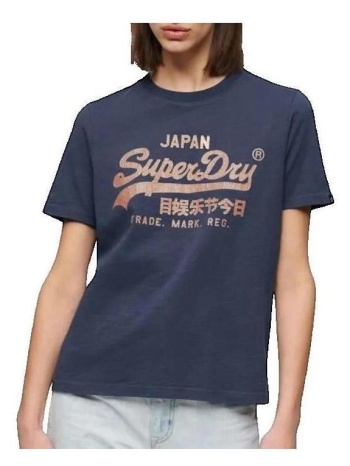 t-shirt με κοντά μανίκια superdry t-shirt relaxed à logo