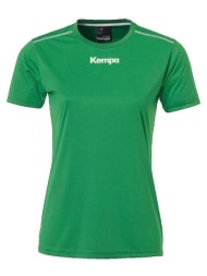 t-shirt με κοντά μανίκια kempa t-shirt poly femme vert |