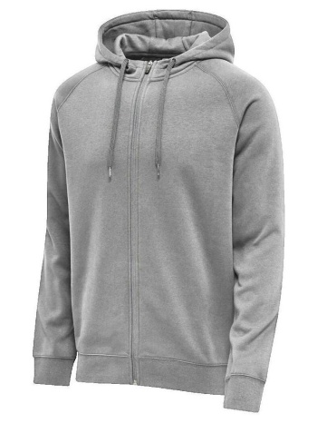 t-shirt με κουκούλα hummel sweat à capuche red classic gris