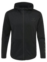 t-shirt με κουκούλα hummel sweat à capuche zippé aston |