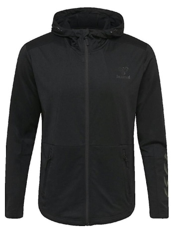 t-shirt με κουκούλα hummel sweat à capuche zippé aston |