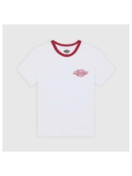 t-shirt με κοντά μανίκια dickies camisetas mujer modèle dk0a88jrwhx1 |