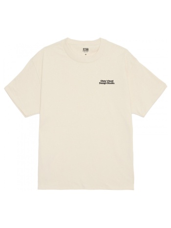 t-shirt με κοντά μανίκια obey visual design studio |