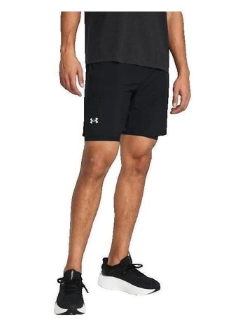 shorts & βερμούδες under armour de 18 cm ua launch 2in1 |