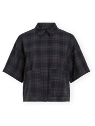 πουκάμισα vila sina check shirt - navy blazer/checks |