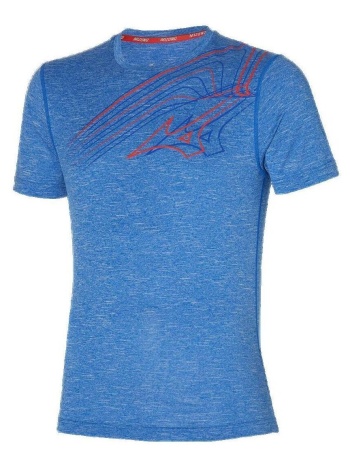 t-shirt με κοντά μανίκια mizuno t-shirt core graphic run |