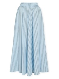 μακρυές φούστες vila valencia skirt - nantucket breeze/snow |