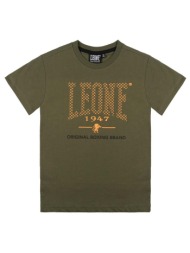 t-shirt με κοντά μανίκια leone 1947 boy short sleeves neon |