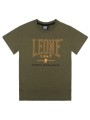 t-shirt με κοντά μανίκια leone 1947 boy short sleeves neon |