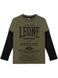 μπλουζάκια με μακριά μανίκια leone 1947 boy long sleeves wacs |