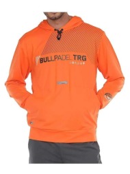 t-shirt με κουκούλα bullpadel sweat-shirt tolmo orange |