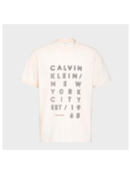 t-shirt με κοντά μανίκια calvin klein jeans camisetas hombre modèle lv04rf814g |