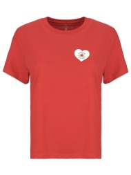 t-shirt με κοντά μανίκια converse valentines love chucks standard fit tee