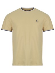 t-shirt με κοντά μανίκια polo ralph lauren t-shirt coton pique stretch