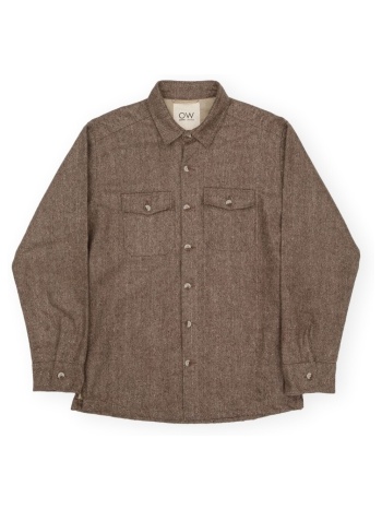 μπλουζάκια otherwise onyx overshirt - brown | σε προσφορά