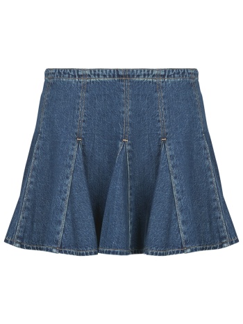 κοντές φούστες levis godet mini skirt