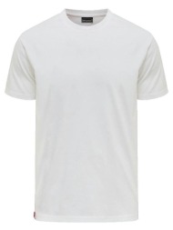 t-shirt με κοντά μανίκια hummel t-shirt red basic blanc |
