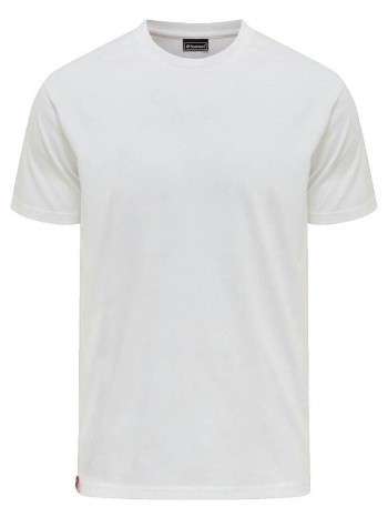t-shirt με κοντά μανίκια hummel t-shirt red basic blanc |