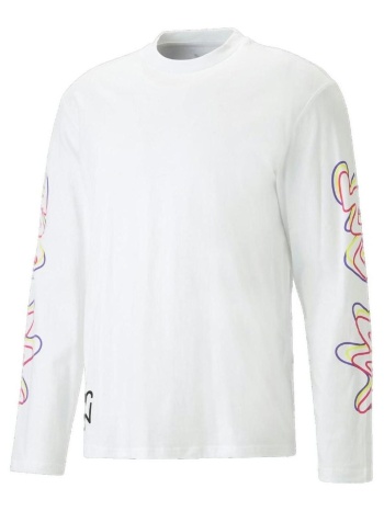 μπλουζάκια με μακριά μανίκια puma t-shirt manches longues