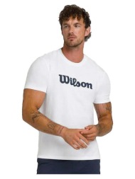 t-shirt με κοντά μανίκια wilson t-shirt easy street blanc |