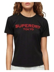 t-shirt με κοντά μανίκια superdry t-shirt sport luxe graphic ajusté |