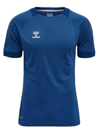 t-shirt με κοντά μανίκια hummel t-shirt lead bleu pour