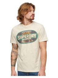 t-shirt με κοντά μανίκια superdry t-shirt gasoline workwear manches courtes |