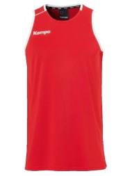 αμάνικα/t-shirts χωρίς μανίκια kempa débardeur player rouge et blanc |