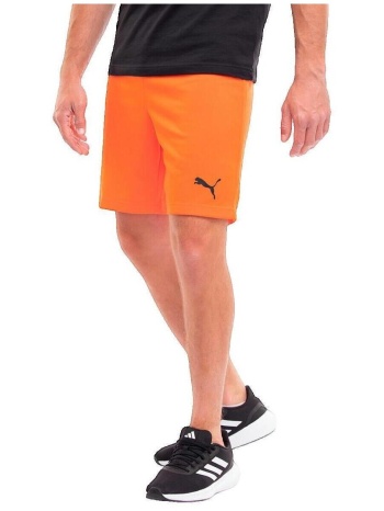 shorts & βερμούδες puma short teamrise orange |