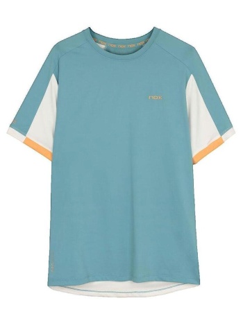 t-shirt με κοντά μανίκια nox t-shirt pro turquoise |