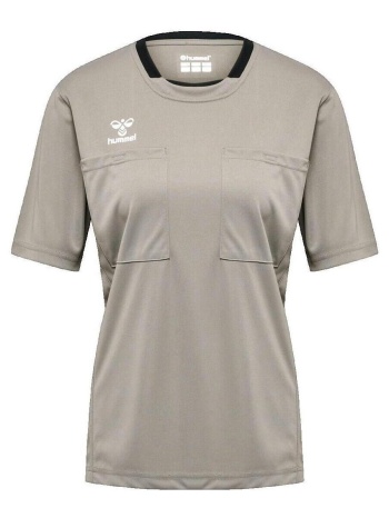 t-shirt με κοντά μανίκια hummel t-shirt hmlreferee chevron