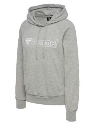 t-shirt με κουκούλα hummel sweat à capuche noni 2.0 gris |
