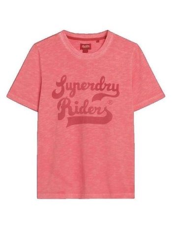 t-shirt με κοντά μανίκια superdry t-shirt archive kiss