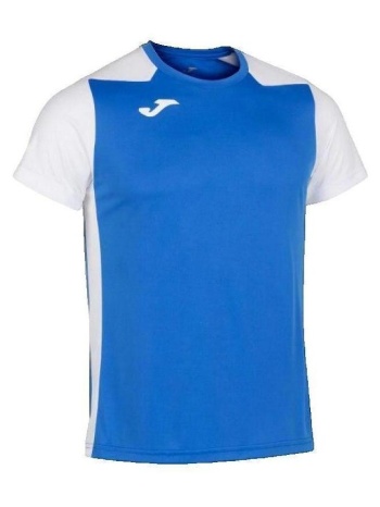 t-shirt με κοντά μανίκια joma t-shirt record ii bleu |