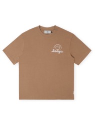 t-shirt με κοντά μανίκια sanjo atlantic t-shirt - cappuccino |