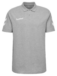 πόλο με κοντά μανίκια hummel polo hmlgo cotton manches courtes gris |
