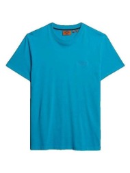 t-shirt με κοντά μανίκια superdry t-shirt essential logo bleu |