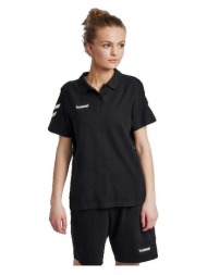 πόλο με κοντά μανίκια hummel polo go cotton manches courtes noir |