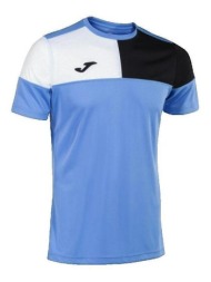 t-shirt με κοντά μανίκια joma t-shirt crew v noir |