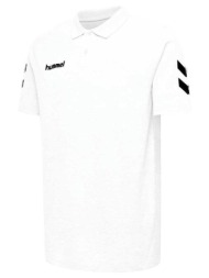 πόλο με κοντά μανίκια hummel polo go cotton blanc |