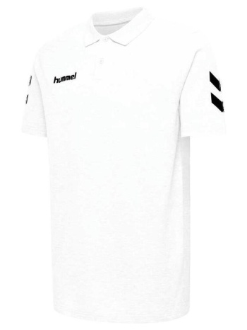 πόλο με κοντά μανίκια hummel polo go cotton blanc |