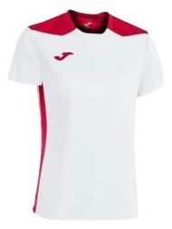 t-shirt με κοντά μανίκια joma t-shirt manches courtes blanc championship vi |