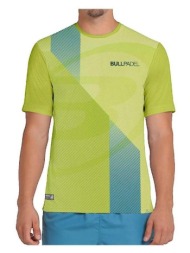 t-shirt με κοντά μανίκια bullpadel t-shirt brumo jaune |